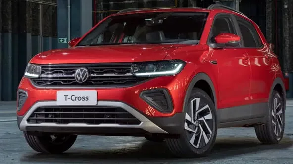 SUVs Mais Vendidos em Agosto de 2024 - t-cross