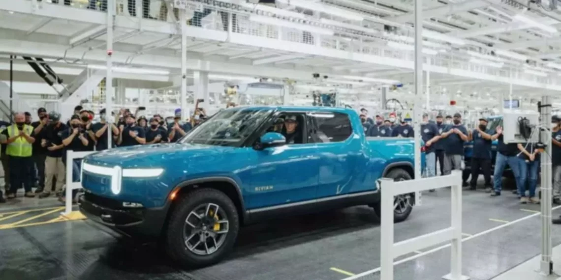 Fabrica Rivian capa VW Investe US$ 5 Bilhões na Rivian: Novos Carros Elétricos no Horizonte