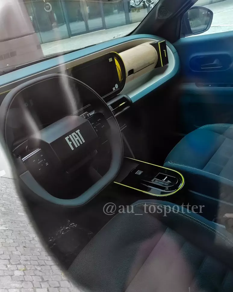 Novo Fiat Uno 2025: Interior do Fiat Panda Flagrado em Imagens ...