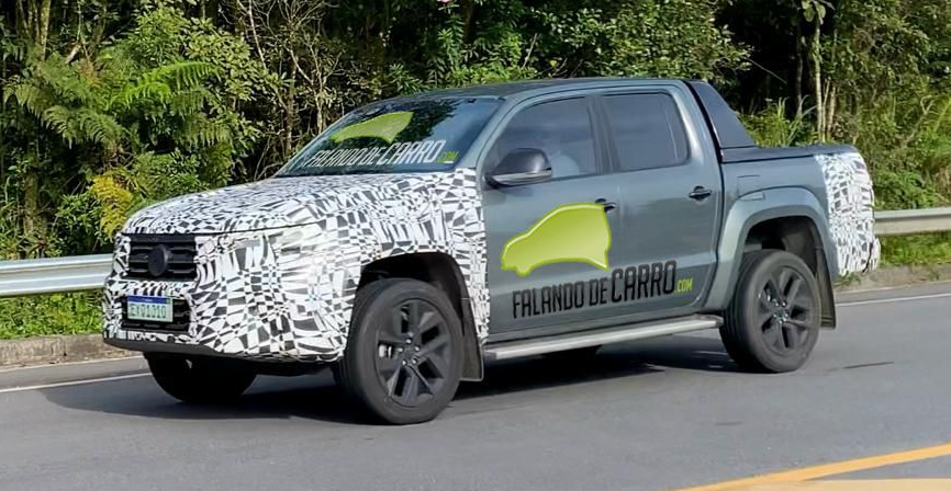 VW Amarok ganha visual de Saveiro para 2025