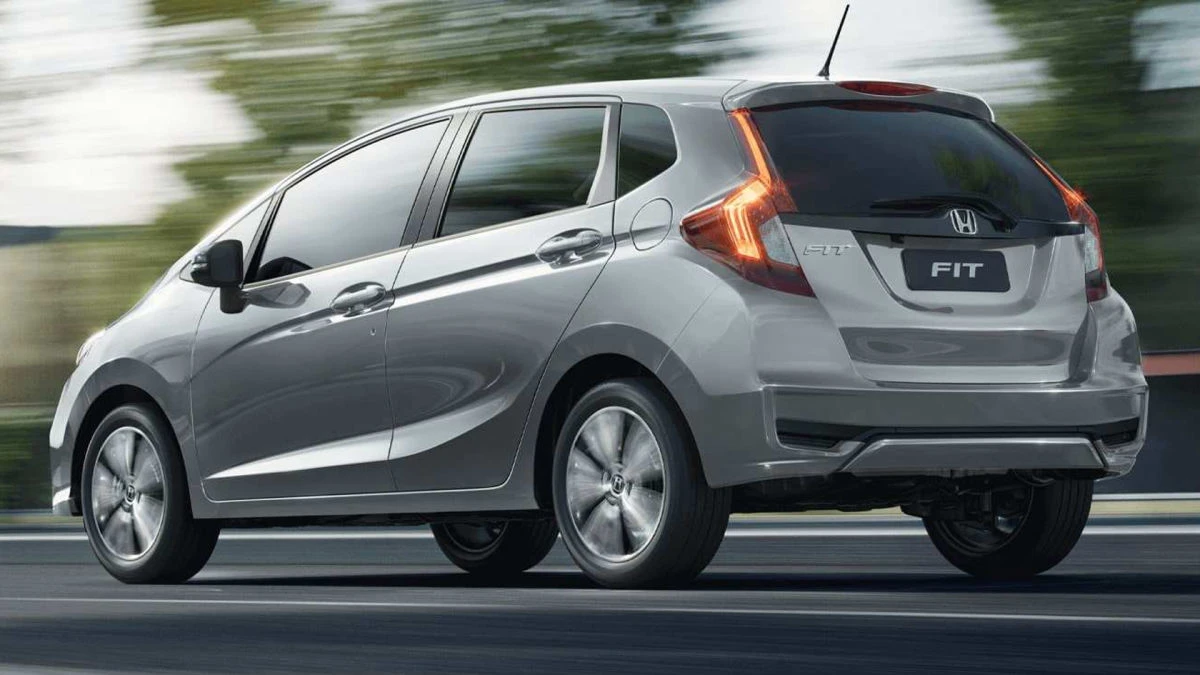 honda fit 2021 perfil trasero