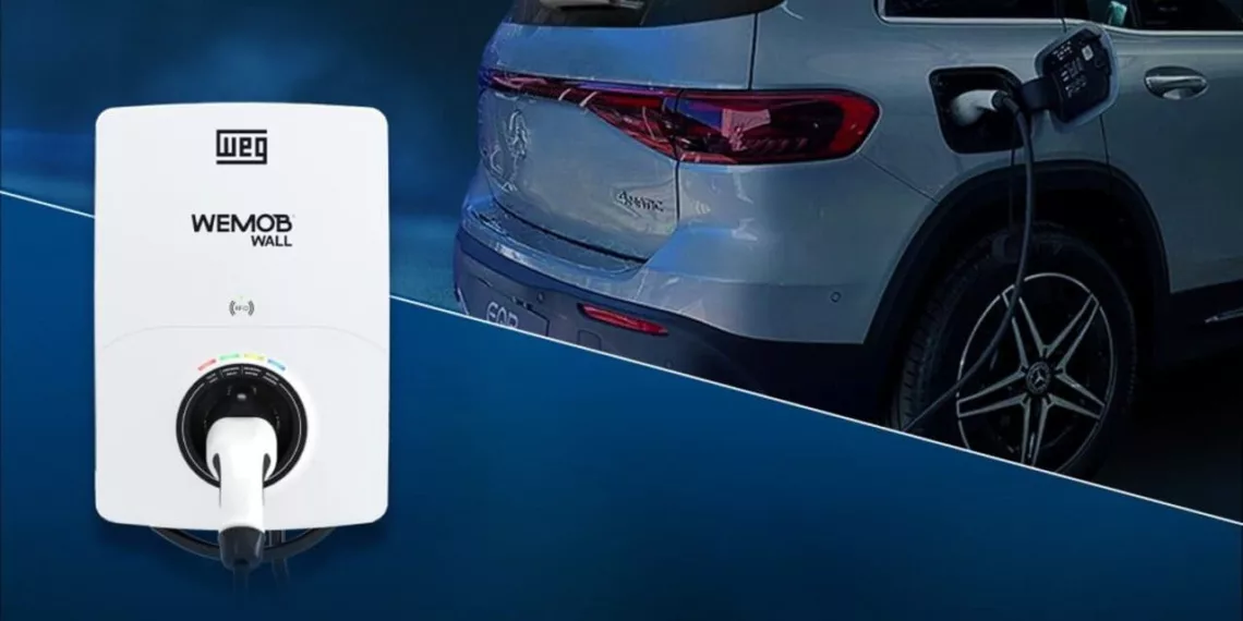 WeMob Mercedes 1024x576 1 WEG é a nova parceira da Mercedes-Benz em estações de recarga para veículos elétricos no Brasil