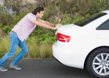 tranco em carro automatico