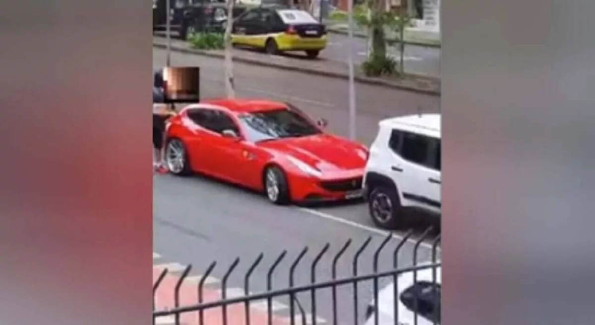 ferrari sem gasolina