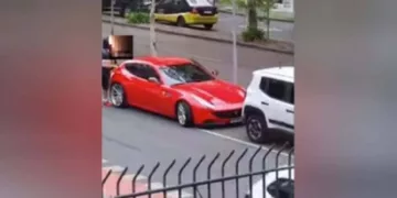 ferrari sem gasolina