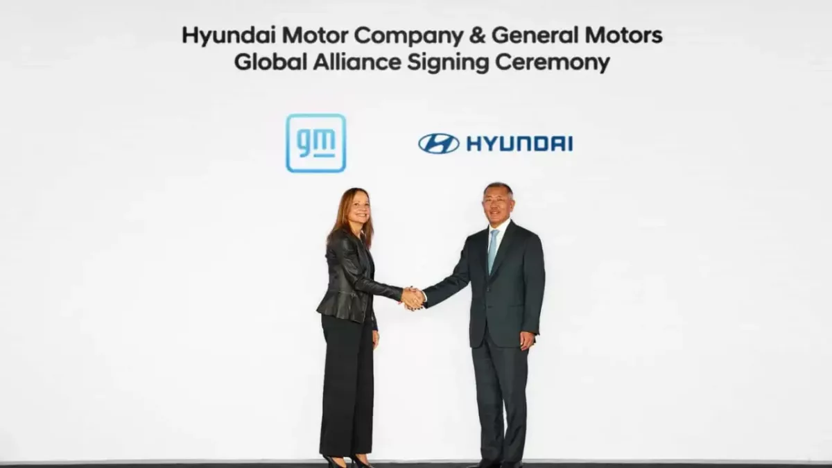 hyundai and general motors sign memorandum of understanding 1