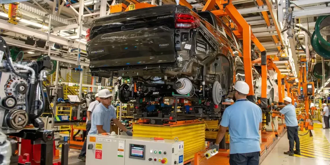 nova Chevrolet Montana factory 1 Chevrolet investirá R$ 5,5 bilhões em São Paulo para impulsionar inovação automotiva