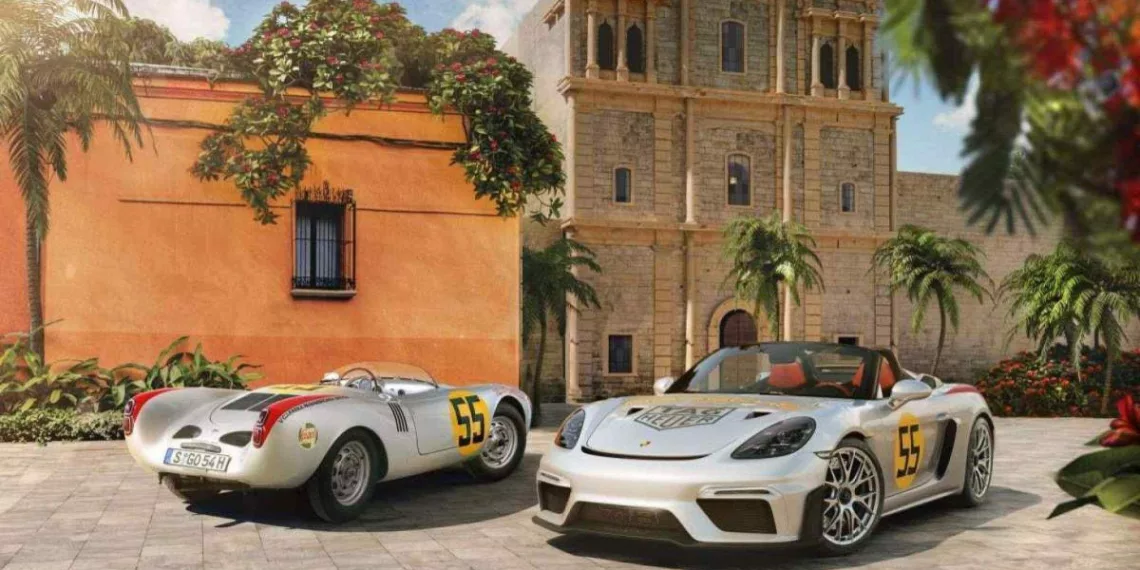 1 porsche 718 carrera panamericana 40909831 Porsche 718 Spyder RS Panamericana: Edição Única com Relógio que Vale um SUV