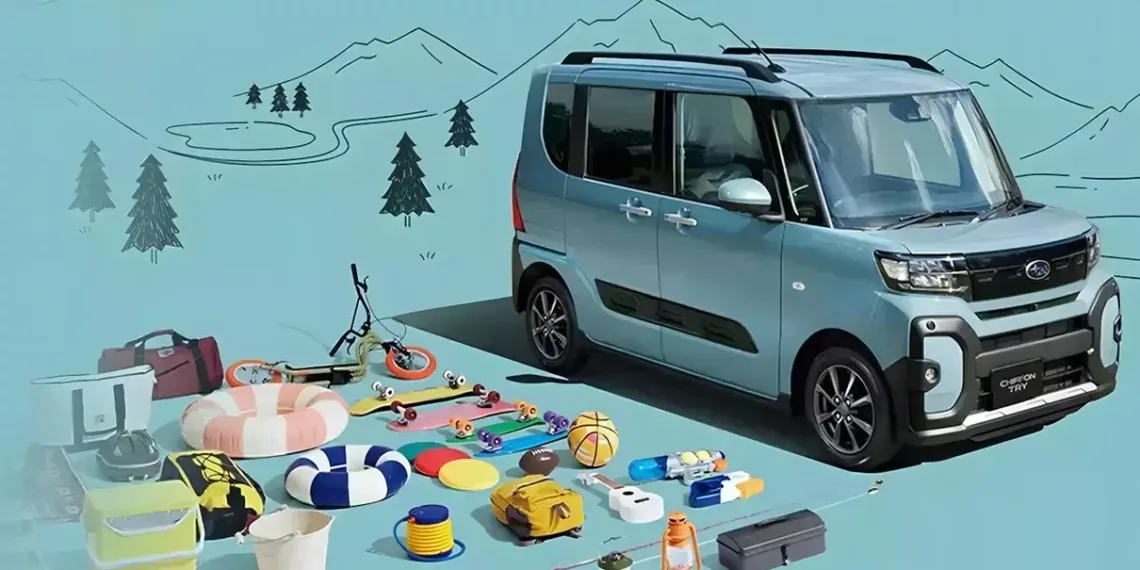 2025 Subaru Chiffon Try CarScoops SS 1 Subaru Chiffon Try: O Novo Minicarro com DNA Off-Road no Japão