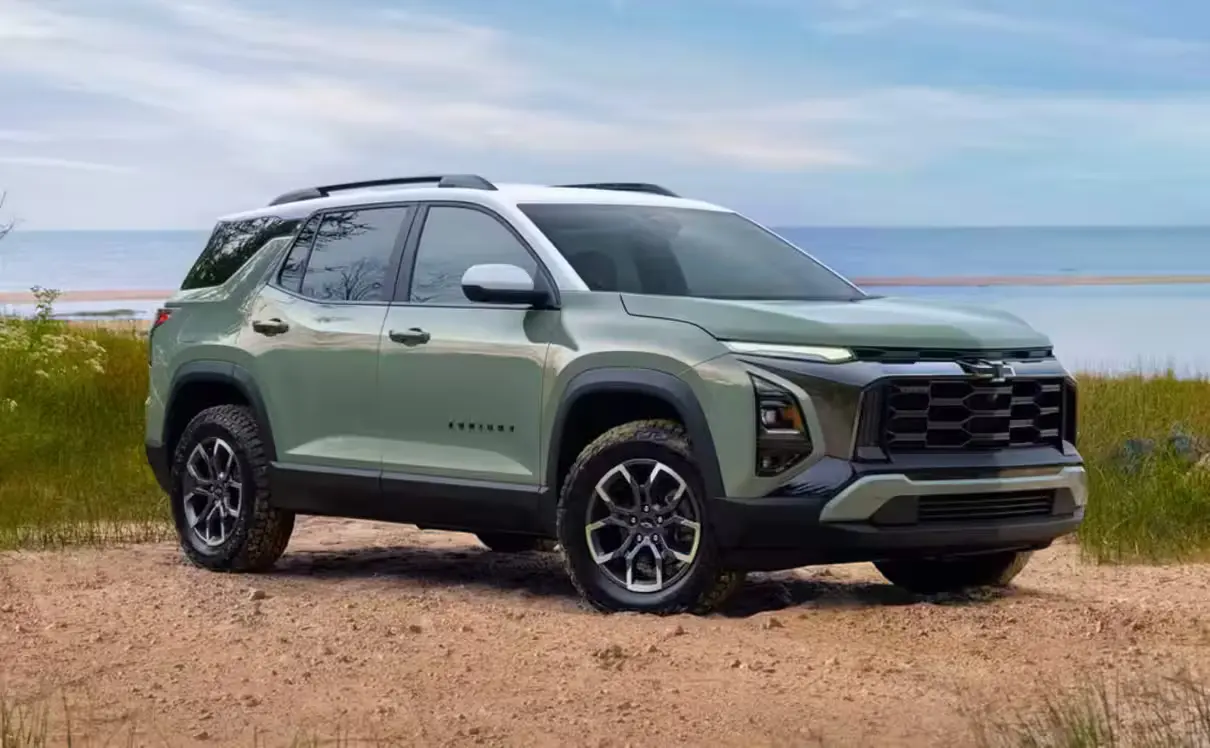 2025 chevrolet equinox activ 001 Chevrolet Equinox EV chega em outubro e promete autonomia de até  443 km com uma única carga.