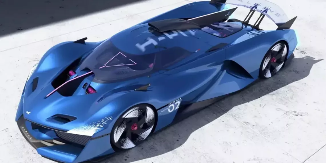 icyEZbgE Alpine Alpenglow Hy6 4. edited jpg Alpine Alpenglow HY6: O Superesportivo a Hidrogênio de 730 cv que Impressionou Paris