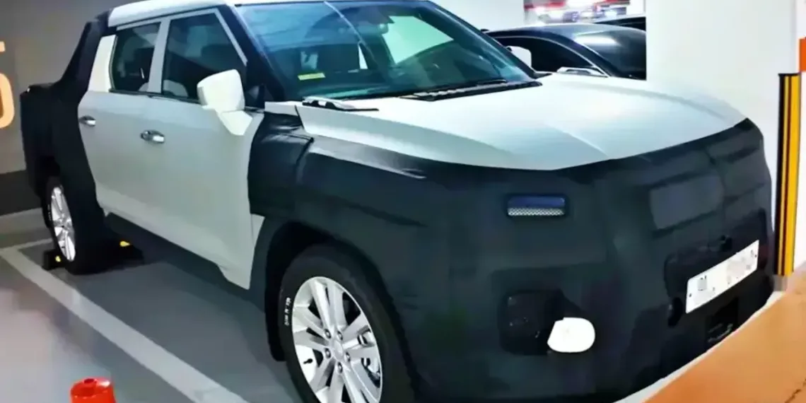 kgm picape 2 SsangYong O100: A Nova Picape Elétrica com Tecnologia BYD e Visual Moderno