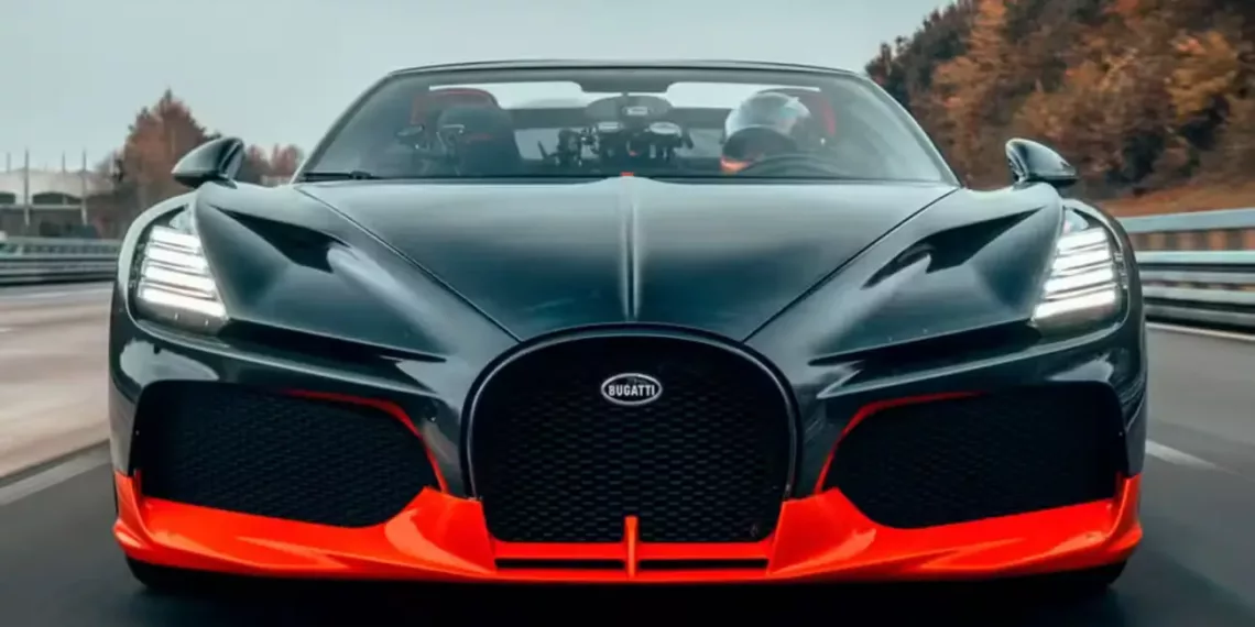 3 bugatti w16 mistral world reco Bugatti Mistral: O Conversível Mais Rápido do Mundo Atinge 450 km/h com Potência Inédita