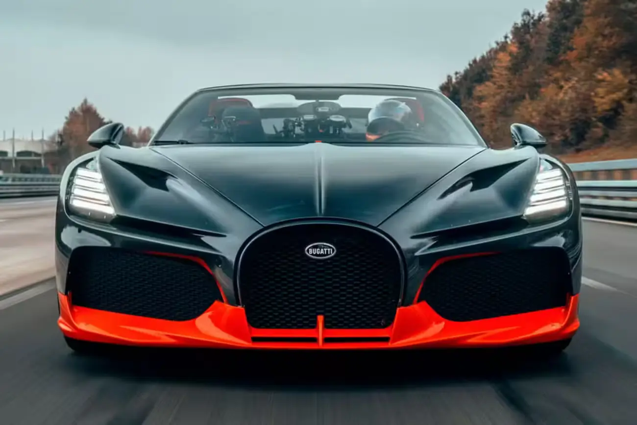 3 bugatti w16 mistral world reco Bugatti Mistral: O Conversível Mais Rápido do Mundo Atinge 450 km/h com Potência Inédita