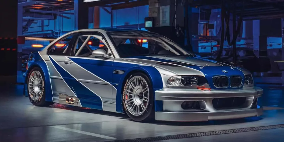 bmw m3 gtr from 2005 s need for speed most wanted A lendária BMW M3 GTR do Need for Speed: Most Wanted vira realidade
