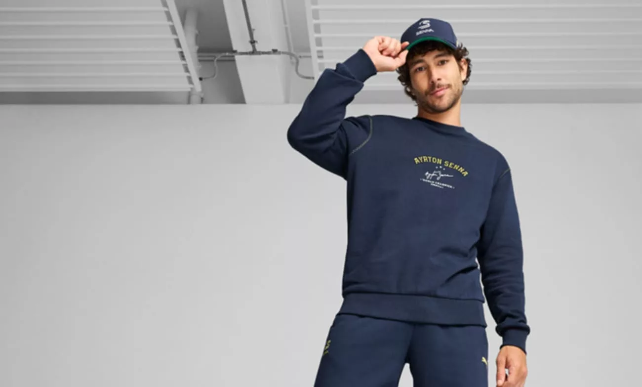 colecao puma ayrton senna 1024x616 1 Puma celebra Ayrton Senna com coleção exclusiva "A Vida"