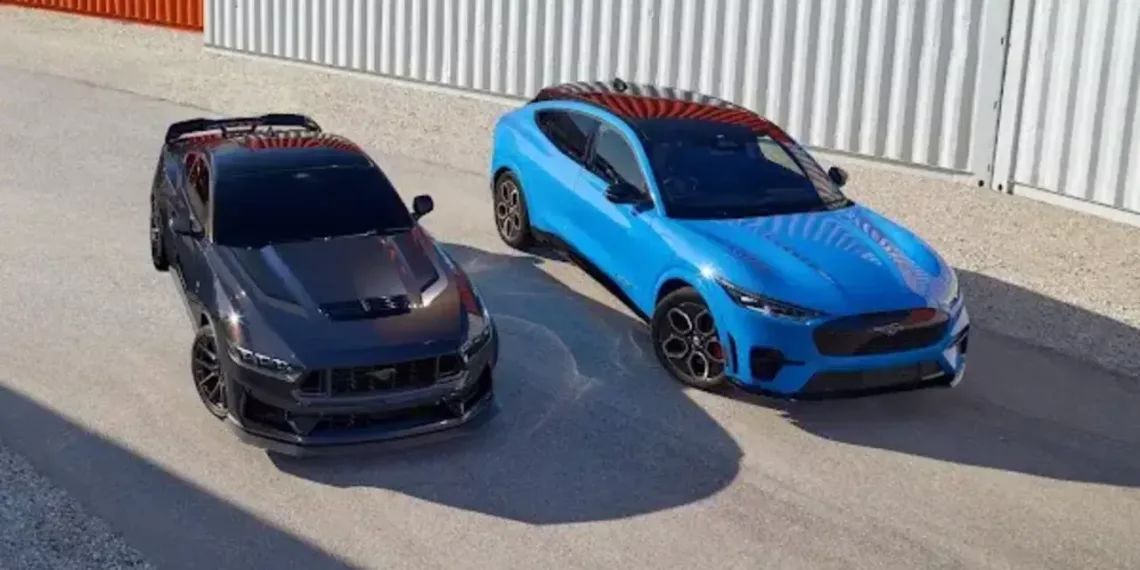 09 Dark Horse and Mach E GT Mustang Mach-E domina o mercado americano e supera a versão a combustão