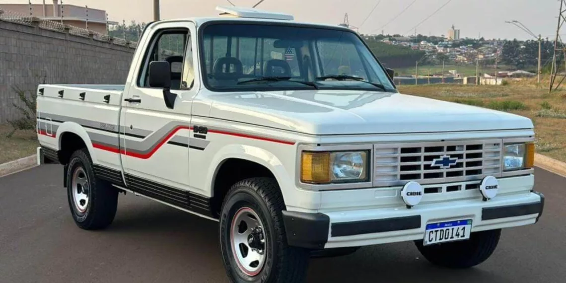 d20 2 Chevrolet D20: O ícone que redefiniu o trabalho e a robustez nos anos 80