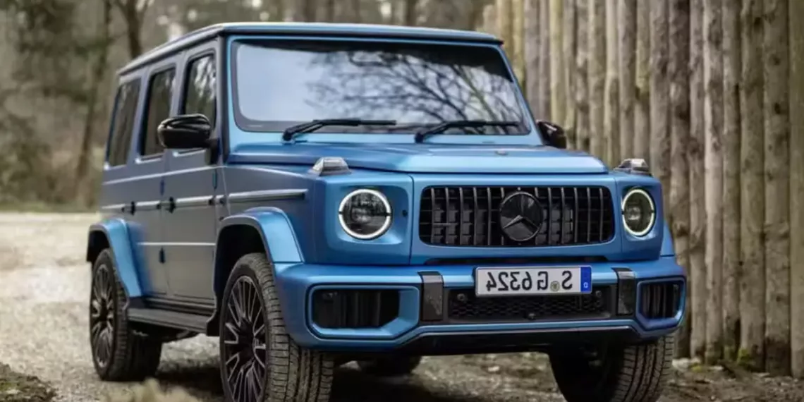 mercedes amg g 63 frente Com motor V8 biturbo, novo Mercedes-AMG G63 chega ao Brasil por quase R$ 2 milhões.