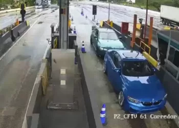 BMW infratores br 101 970x550 1 "Não era o BRAIA": Dono de BMW tenta fazer gracinha e quase bate em caminhão na saída de pedágio,