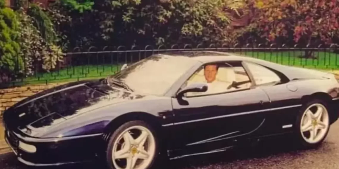 ferrari f355 gts 1996 michael sc Primeira Ferrari de Michael Schumacher é Vendida em Leilão Exclusivo