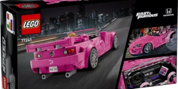 77241 2 fast 2 furious honda s2000 box back 1400x924 49305698 Honda S2000 rosa de Suki ganha versão em Lego: ícone de Velozes e Furiosos chega às prateleiras em junho