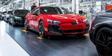 audi e tron assembly 1440x960 1 Exportações para os EUA em pausa: Audi, VW e Land Rover reagem às novas tarifas com suspensão de remessas