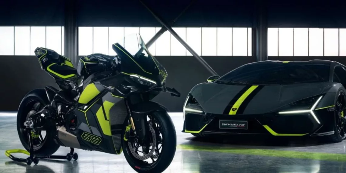 ducati pi Ducati Panigale V4 Lamborghini une performance extrema e exclusividade em série limitada de 218 cv