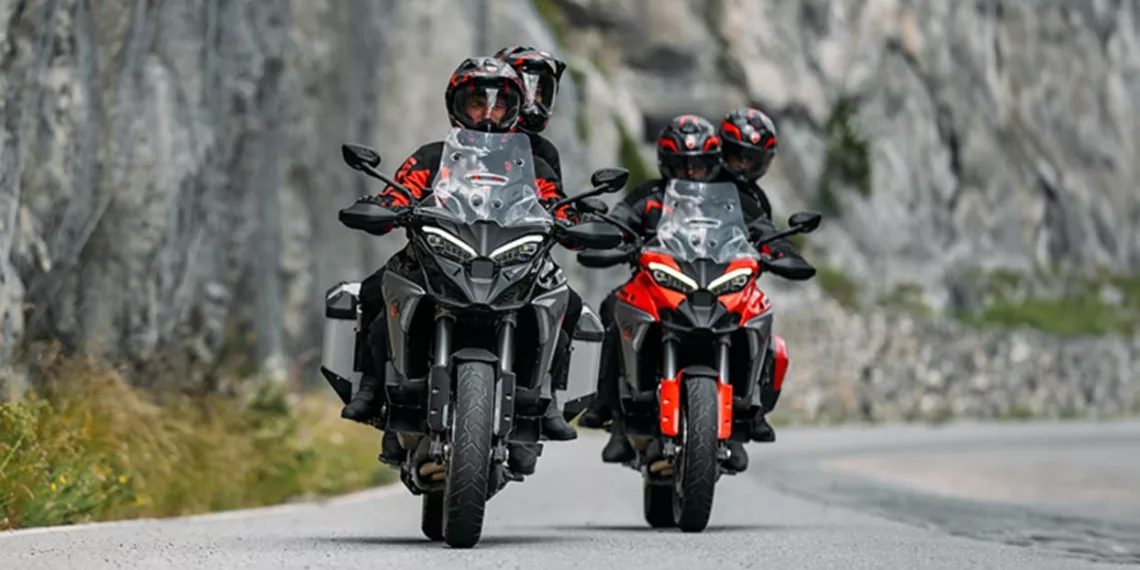 Ducati MY25 Multistrada V4 overview mosaic gallery 780x430 05 Multistrada V4S 2025: Ducati lança no Brasil moto premium com mais autonomia e nova suspensão