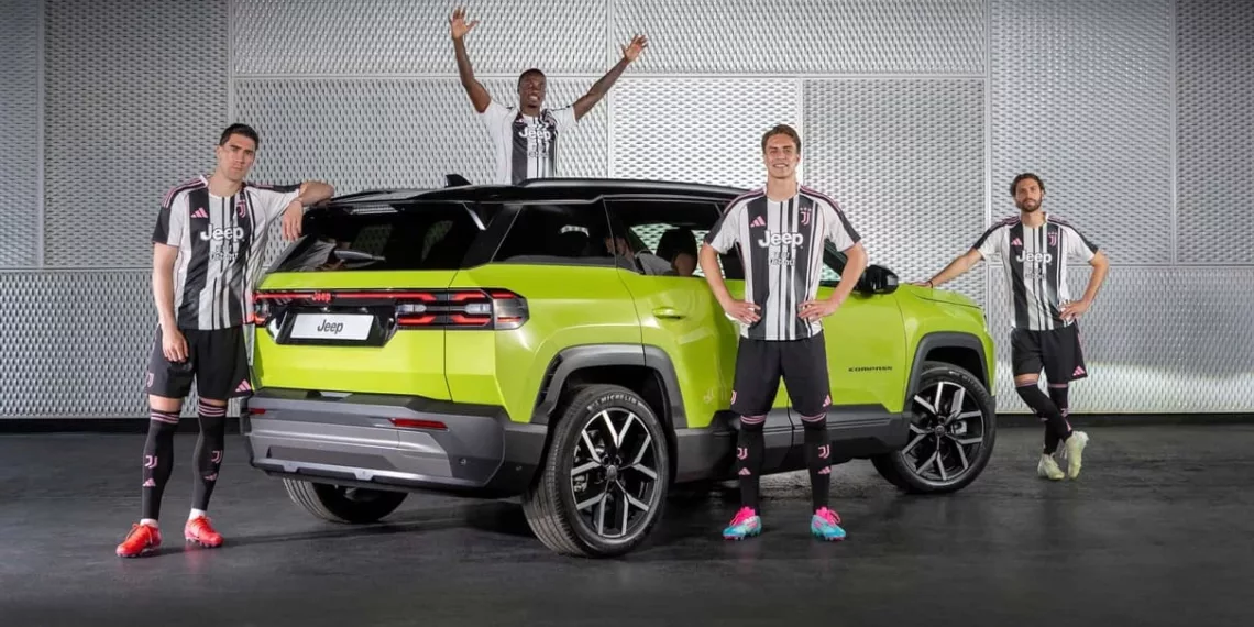 jeep parceria com a juventus 1 Jeep apresenta o Compass elétrico com nova geração e celebra 14 anos de parceria com a Juventus
