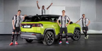 jeep parceria com a juventus 1 Jeep apresenta o Compass elétrico com nova geração e celebra 14 anos de parceria com a Juventus