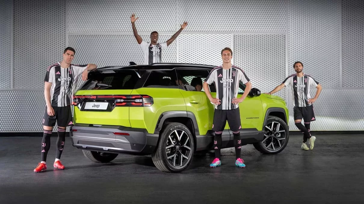 jeep parceria com a juventus 1 Jeep apresenta o Compass elétrico com nova geração e celebra 14 anos de parceria com a Juventus