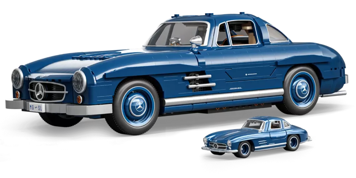 mattel brick 1 1 Mattel Brick Shop™ apresenta primeira coleção em parceria com Hot Wheels™