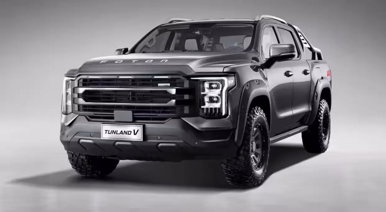 1 tunland v7 Foton Tunland: a primeira picape híbrida leve a diesel do Brasil chega com até 960 km de autonomia