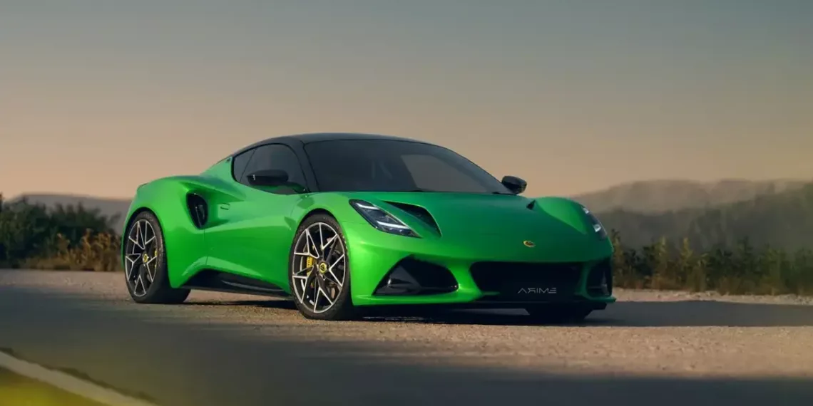 Lotus Emira V6 SE Eos Green 2048x1152 1 Lotus reforça DNA esportivo com Emira V6 SE: mais potência, estilo e refinamento