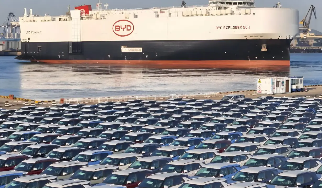 byd navio e1705345986166 Importação de carros chineses coloca Brasil entre os líderes globais