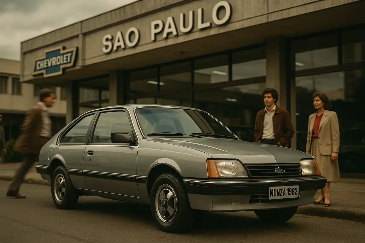 monza 1 Chevrolet Monza: o clássico nacional que mudou o conceito de sedã médio no Brasil