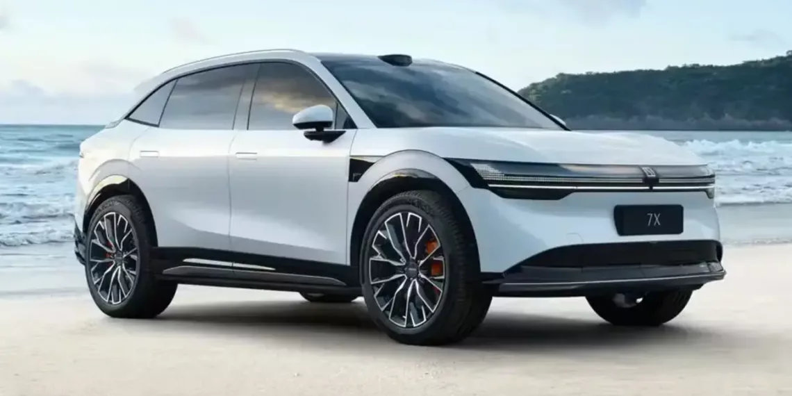 zeekr 7x perfil 1 Zeekr 7X elétrico chega ao Brasil com 646 cv e aceleração de esportivo