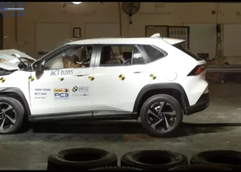 crash test yaris cross no asean ncap Toyota Yaris Cross 2025 estreia com 5 estrelas em segurança e produção nacional confirmada