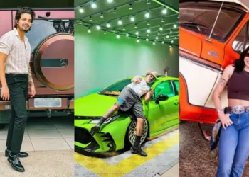montagem carros sertanejos Sertanejos e seus carrões: os veículos milionários que dominam as redes sociais
