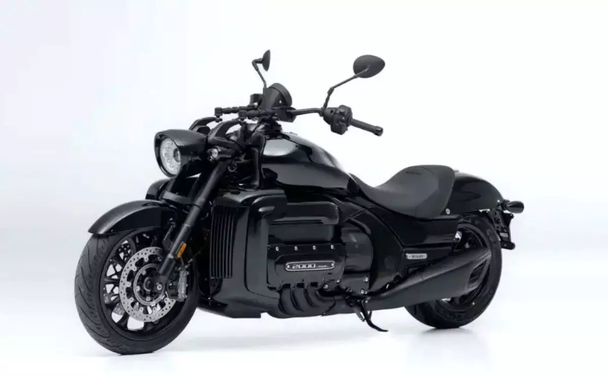 imagem lateral souo 2000 1 Souo S2000CT com motor de 8 cilindros estreia para desafiar Honda e Harley