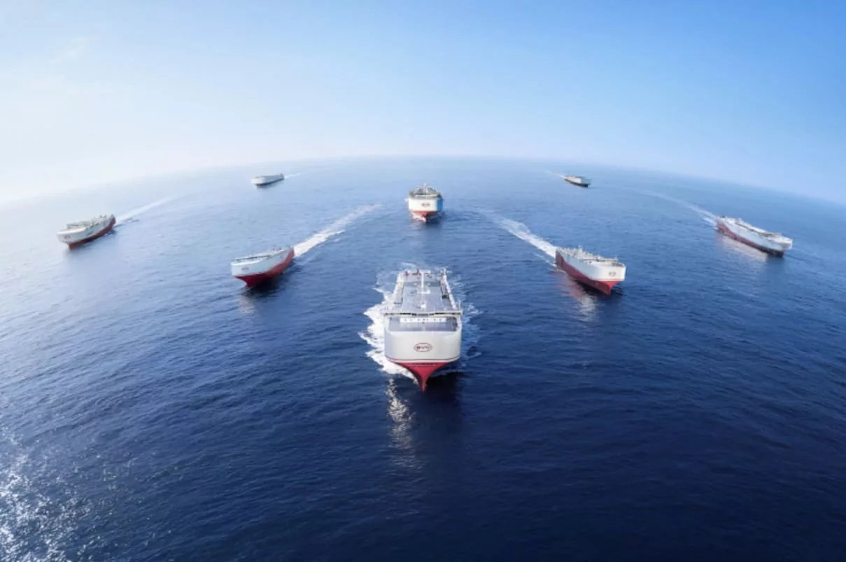 navios byd e1759158130238 BYD lança oitavo navio e atinge marca de 1 milhão de carros transportados por ano