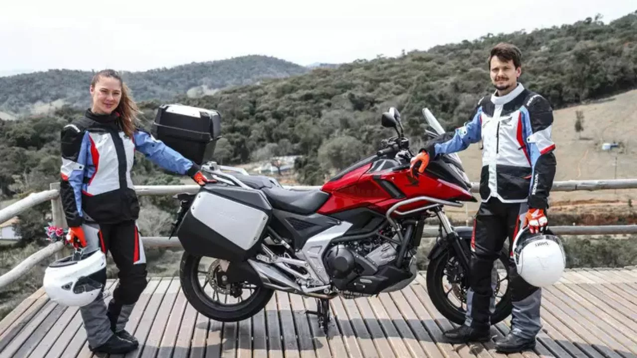 Honda NC 750X 2026 10 Honda NC 750X 2026 estreia no Brasil com novo visual, painel TFT e freios duplos