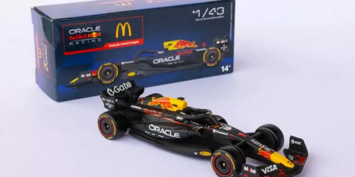 emo 2025 10 31T131711.530 McDonald’s lança miniatura do carro da Red Bull Racing e agita o GP de São Paulo