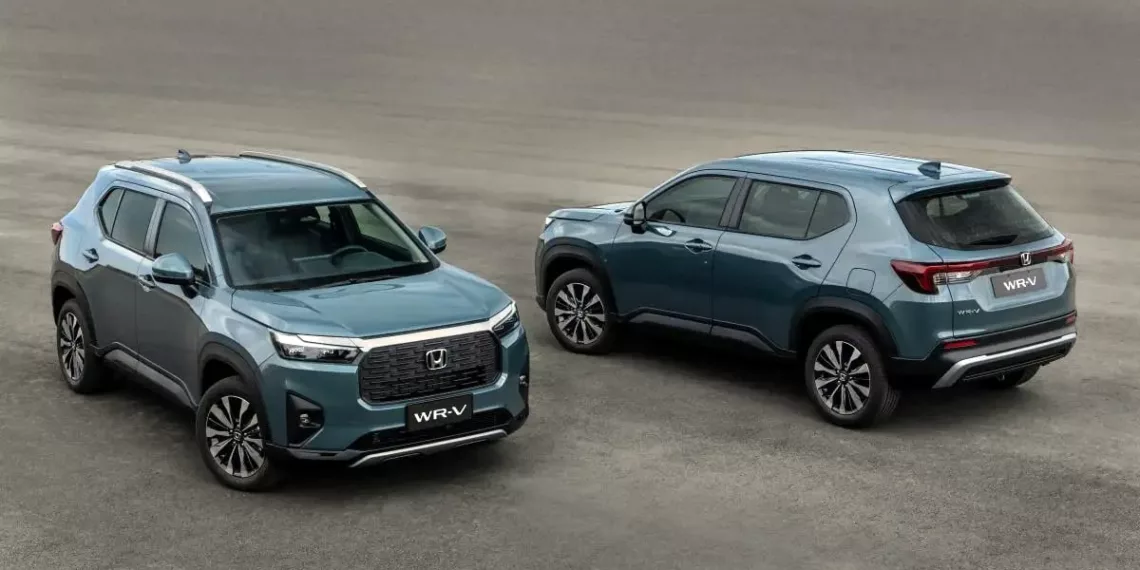 honda 1 Honda WR-V 2026 estreia com visual robusto e mira o topo entre os SUVs compactos