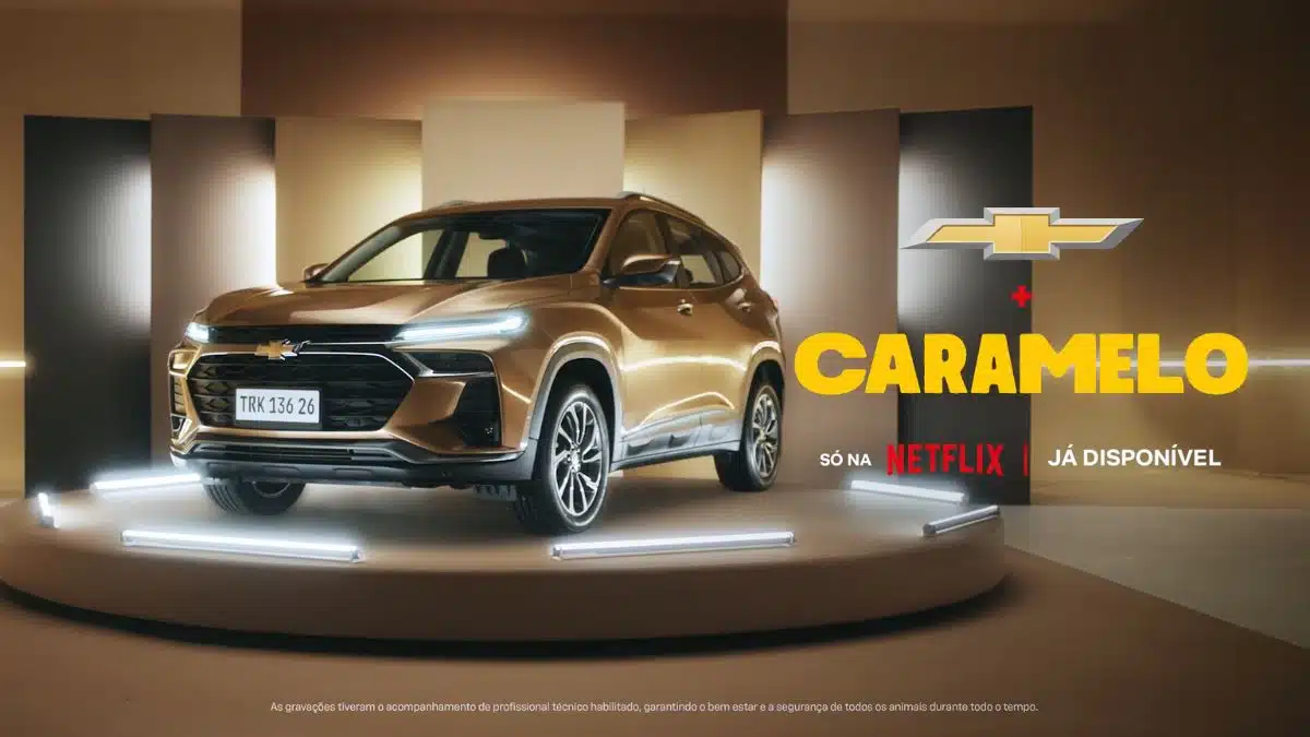 netflix caramelo chevrolet cp Tracker Caramelo une causa animal e cultura popular em edição exclusiva da Chevrolet