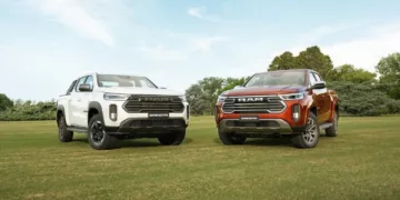 002RamnoSaloNovaDakotaLaramie Ram Dakota Laramie: nova geração estreia com pacote robusto e foco no uso real