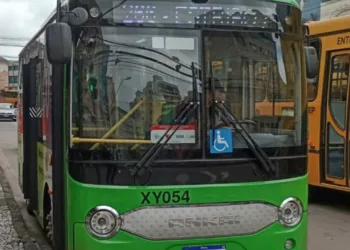 00526737 Ônibus elétrico Ankai é testado em Curitiba: mais autonomia, conforto e foco em sustentabilidade