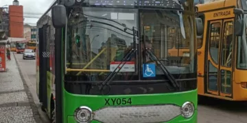 00526737 Ônibus elétrico Ankai é testado em Curitiba: mais autonomia, conforto e foco em sustentabilidade