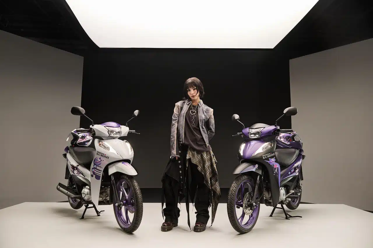 honda sanrio kuromi.jpg Honda Kuromi: moto conceito une cultura pop e design em um dos projetos mais ousados da marca